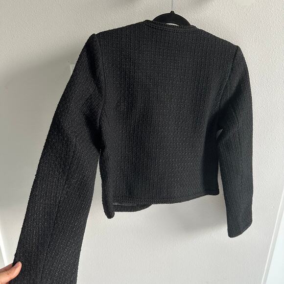 Urban Revivo BUTTONED TWEED JACKET size US 6 - Picture 4 of 6